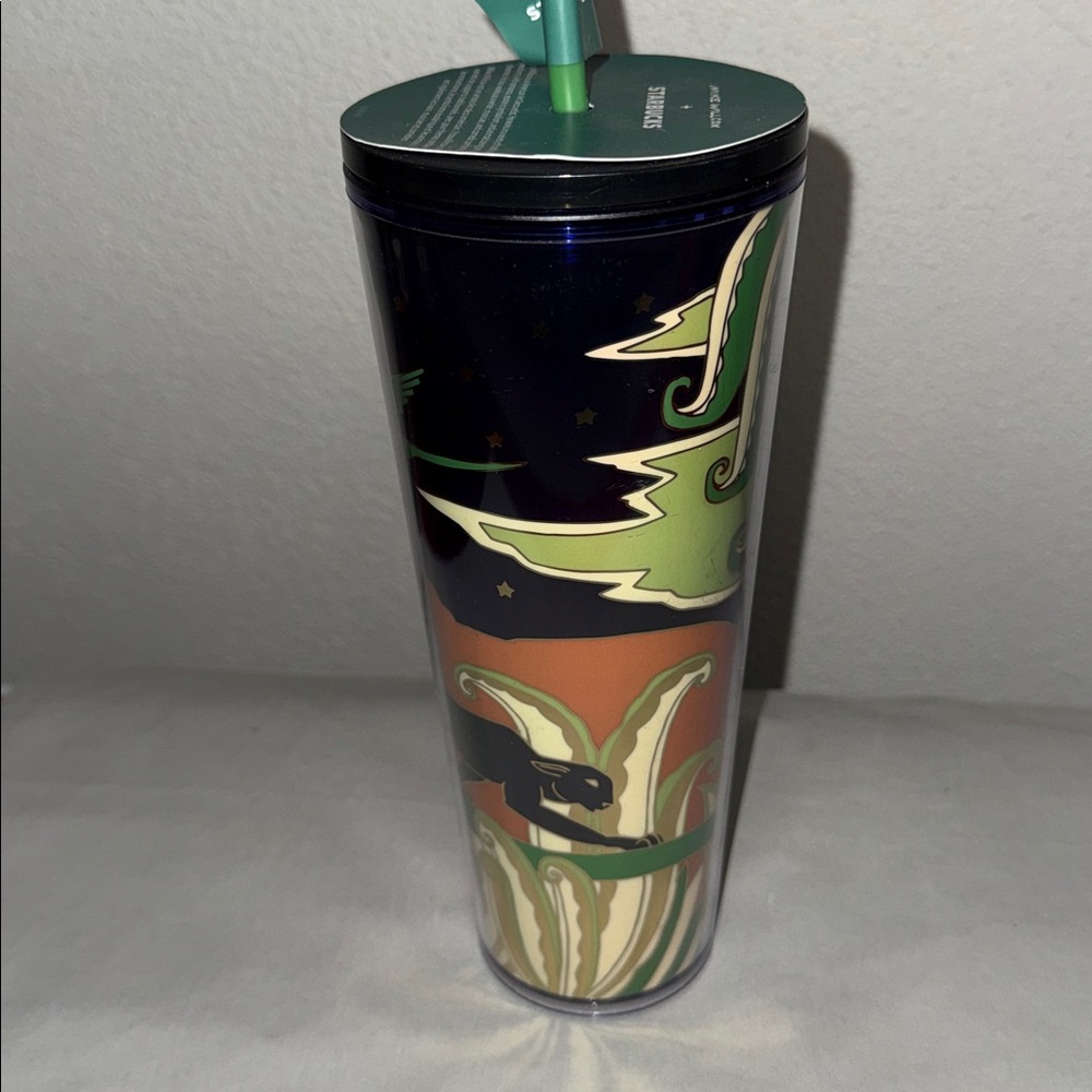 🥤Buy 2 Cups Get 1 FREE - Starbucks by artist Mike Willcox Jungle Motif - Picture 3 of 5